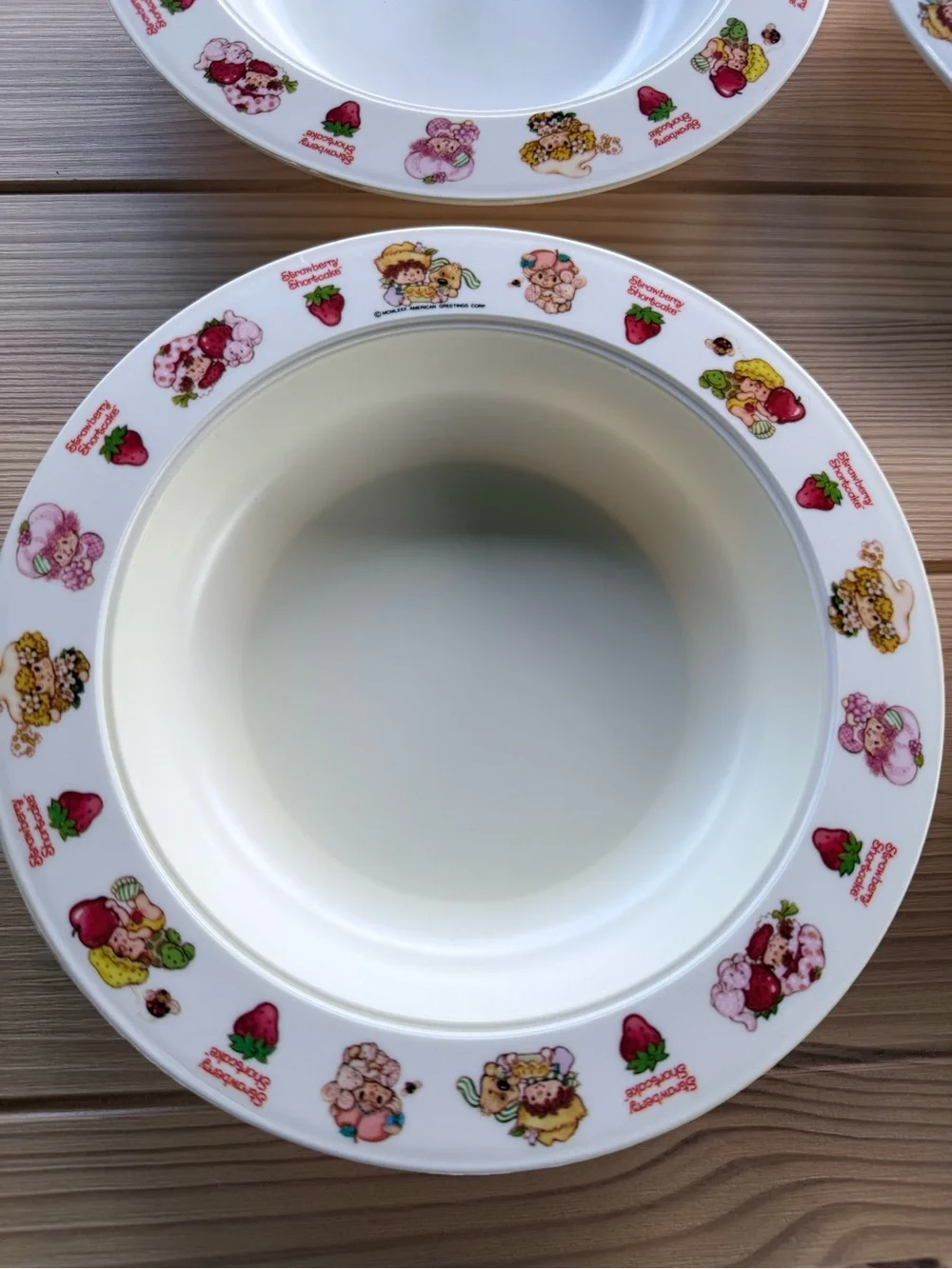“Vintage 1982 Strawberry Shortcake SiLite Melamine Bowls Set of 4 – Rare Retro